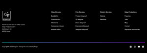 webshop optimaliseren footer